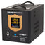 UPS Centrala Termica 2000VA 1200W utilizeaza 1 x baterie 12V AGM / GEL / Auto Sinusoida Pura Kemot URZ3407B Negru