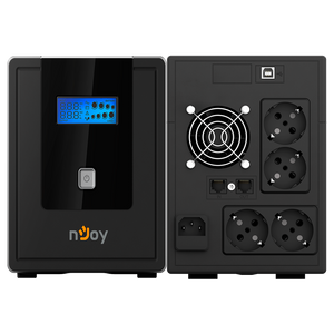UPS 1500VA 900W - Calculator, PC, Gaming, Laptop cu priza, nJoy Cadu