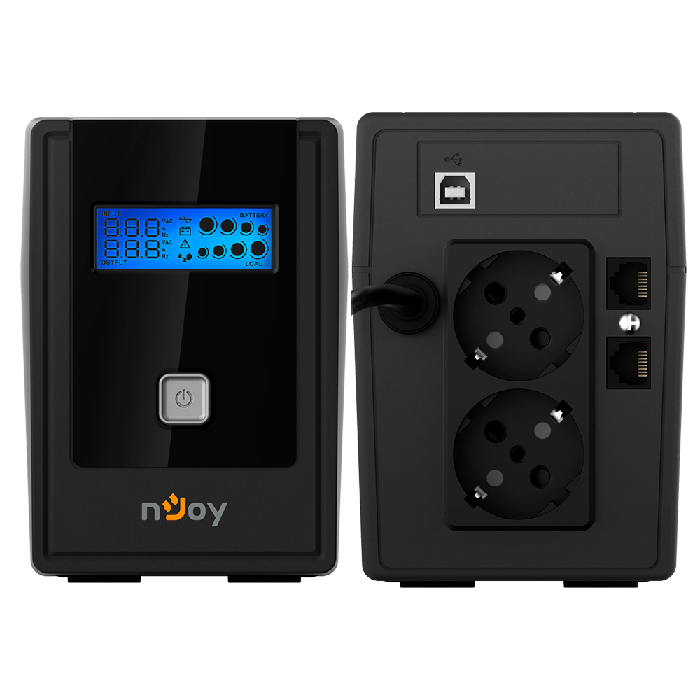 UPS 800VA 480W line interactive pentru CCTV DVR Imagine principală a produsului