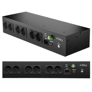 UPS RACKABIL 2U 800VA 480W - Pentru Camere Supraveghere, Sistem Supraveghere CCTV nJoy Theron