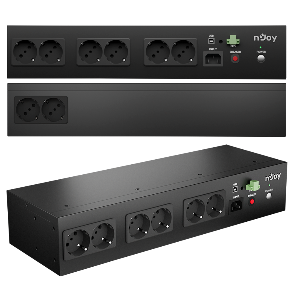 UPS Rackabil 800VA 480W pentru camere supraveghere sistem supraveghere