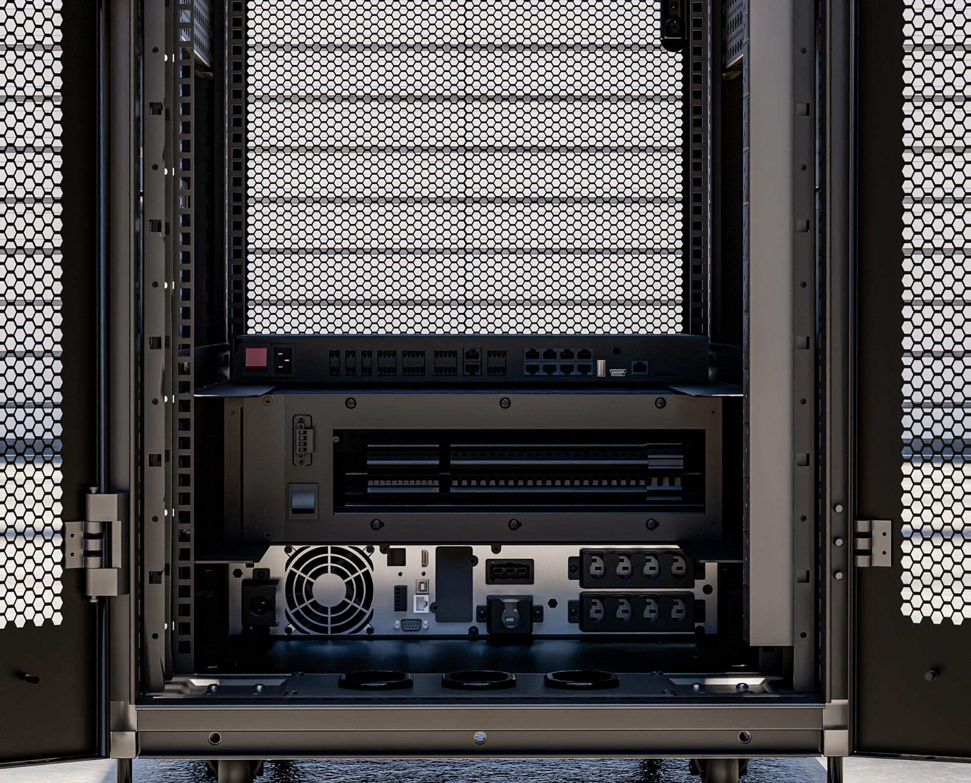Micro Datacenter 3kW nJoy Forge MDC 3K-24U