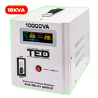 Regulator stabilizator tensiune monofazat 10KVA 6000W 6kW TED 000071