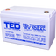 Baterie 100Ah Solara, UPS 12V 102Ah Acumulator TED Electric TED003492
