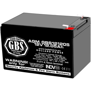 Baterie Alarma 12V 12.05Ah F1 Acumulator TED Electric GBS002693