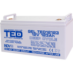 Baterie 120Ah Solara, UPS 12V 123Ah Acumulator TED Electric TED003508
