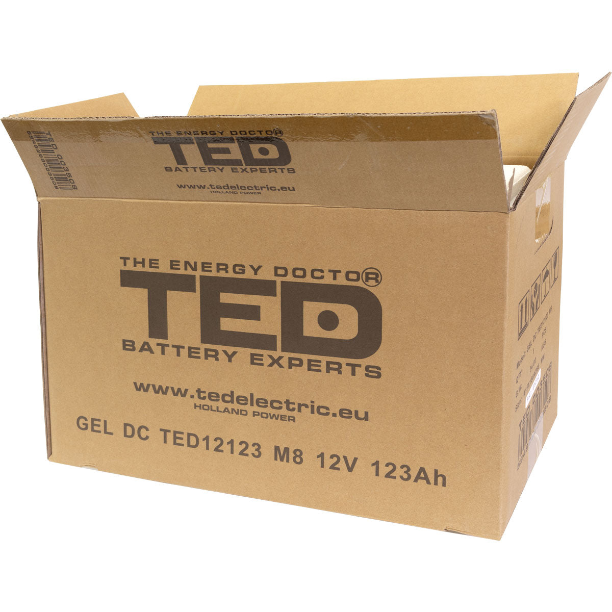 Baterie 120Ah Solara, UPS 12V 123Ah Acumulator TED Electric TED003508