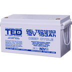 Baterie 150Ah Solara, UPS 12V 153Ah Acumulator TED Electric TED003515