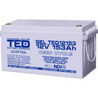 Baterie 150Ah Solara, UPS 12V 153Ah Acumulator TED Electric TED003515