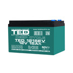 Baterie Bicicleta, Vehicul Electric 12V 15Ah TED Electric TED003775
