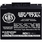 Baterie Alarma 12V 17Ah F3 Acumulator TED Electric GBS002679