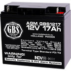 Baterie Alarma 12V 17Ah F3 Acumulator TED Electric GBS002679