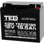 Baterie 12V 18.5Ah F3 Acumulator TED Electric TED002778