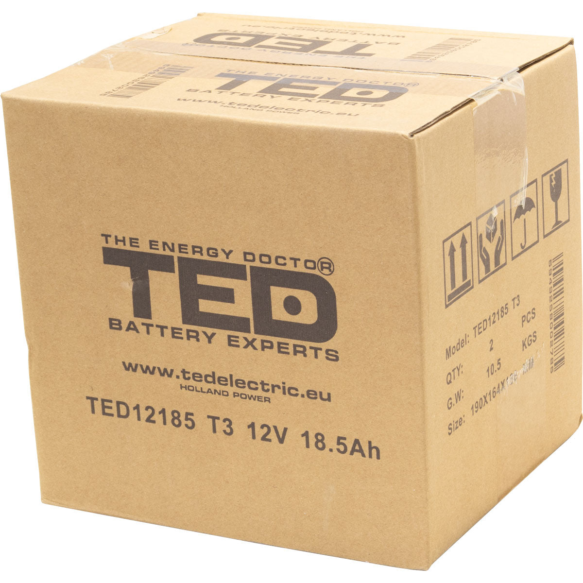 Baterie 12V 18.5Ah F3 Acumulator TED Electric TED002778