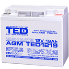 Baterie 12V 19Ah F3 High Rate TED Electric TED002815