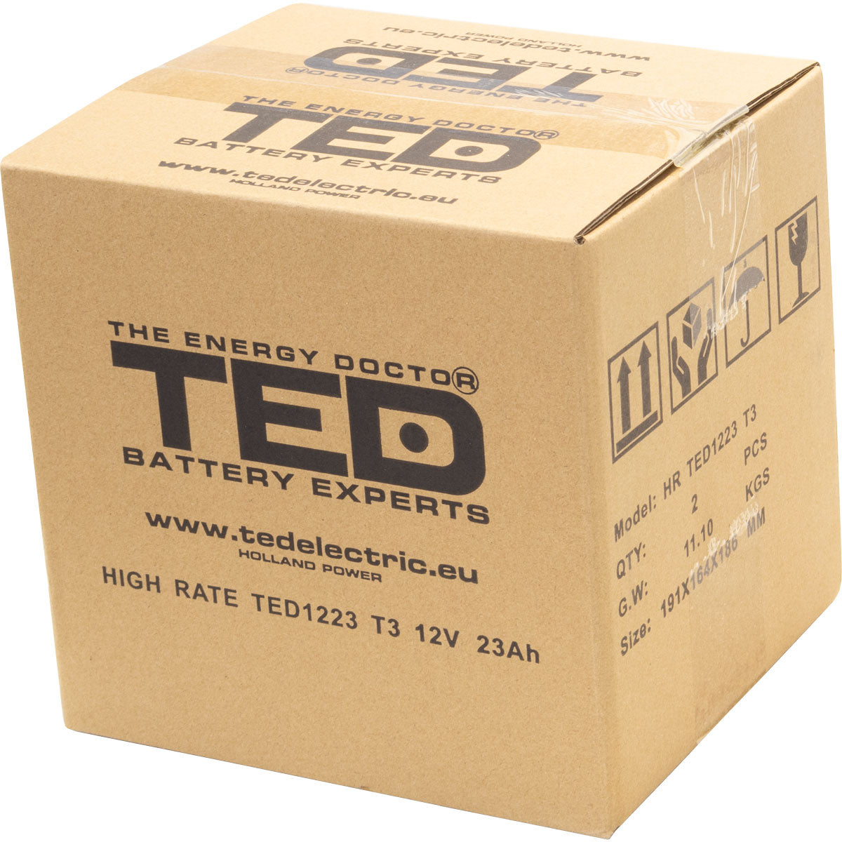 Baterie 12V 23Ah F3 High Rate TED Electric TED003348