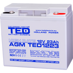 Baterie 12V 23Ah M5 High Rate TED Electric TED003362