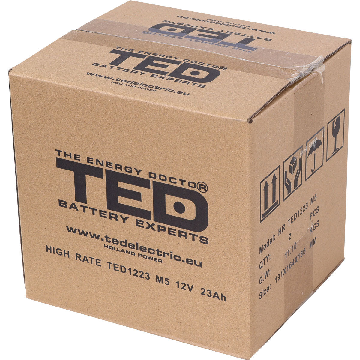 Baterie 12V 23Ah M5 High Rate TED Electric TED003362