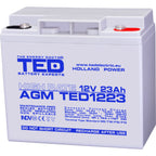 Baterie 12V 23Ah M5 High Rate TED Electric TED003362