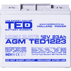 Baterie 12V 23Ah M5 High Rate TED Electric TED003362