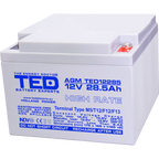 Baterie 12V 28.5Ah M5 High Rate TED Electric TED003447