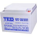 Baterie 12V 28.5Ah M5 High Rate TED Electric TED003447
