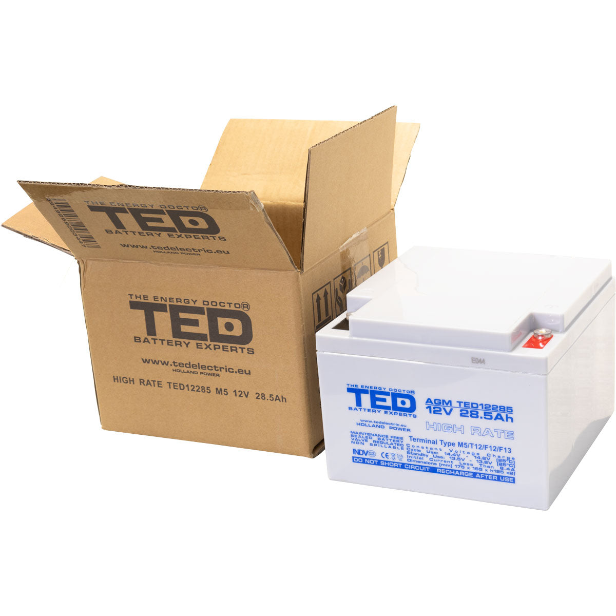 Baterie 12V 28.5Ah M5 High Rate TED Electric TED003447