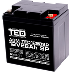Baterie 12V 28Ah M6 Dimensiuni Speciale TED Electric TED003430