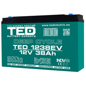 Baterie Carucior, Vehicul Electric 12V 38Ah TED Electric TED008251