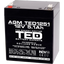 Baterie UPS 12V 5.1Ah F2 Acumulator TED Electric TED003157