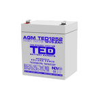 Baterie UPS 12V 5.2Ah F2 High Rate TED Electric TED003430
