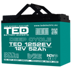 Baterie Carucior, Vehicul Electric 12V 52Ah TED Electric TED008299