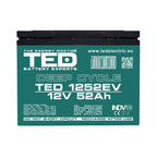Baterie Carucior, Vehicul Electric 12V 52Ah TED Electric TED008299
