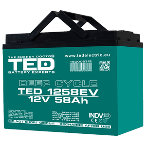 Baterie Carucior, Vehicul Electric 12V 58Ah TED Electric TED008312