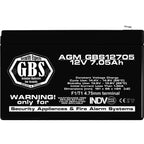 Baterie Alarma 12V 7.05Ah F1 Acumulator TED Electric GBS002655