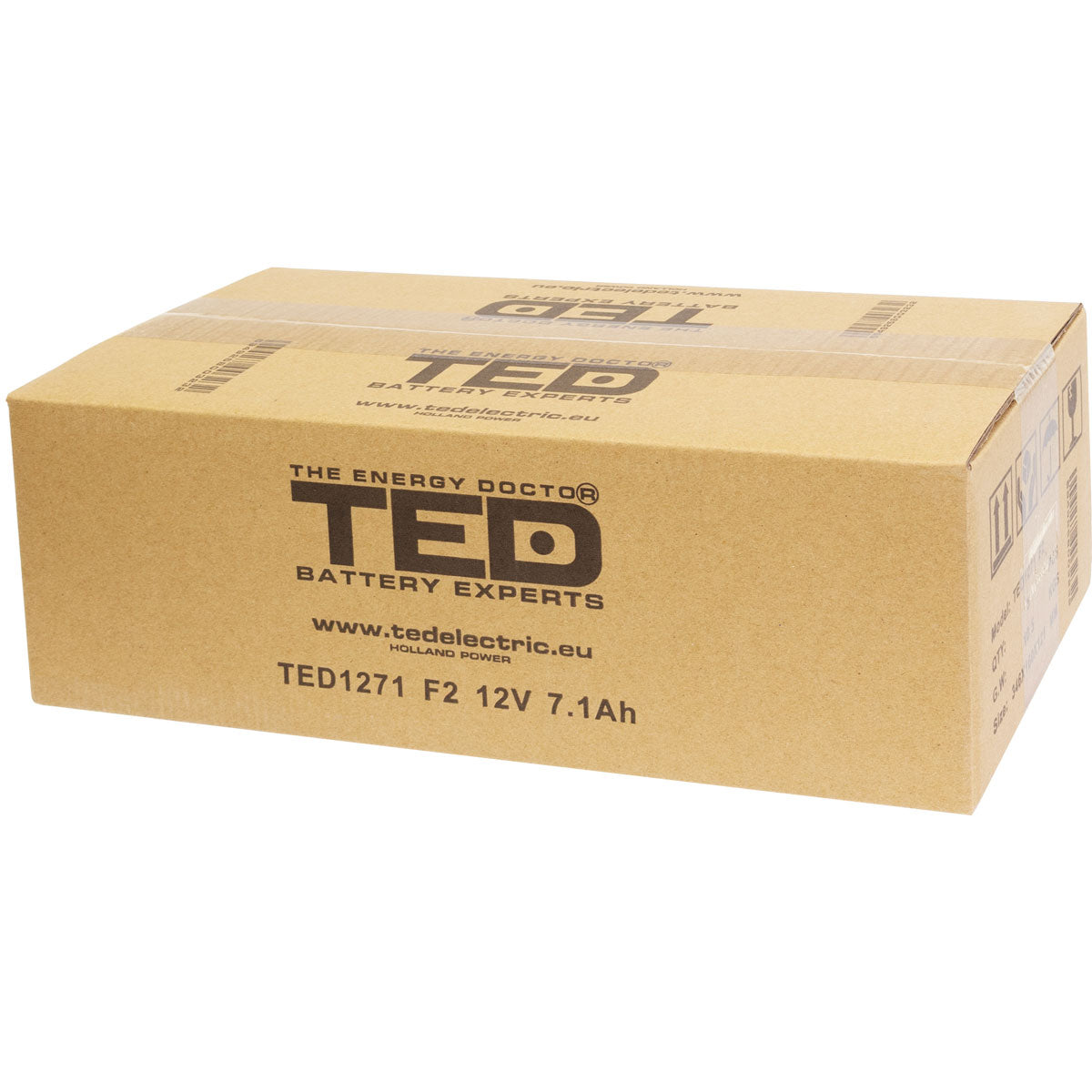 Baterie UPS 12V 7.1Ah F2 Acumulator TED Electric TED003225