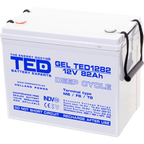 Baterie 80Ah Solara, UPS 12V 82Ah Acumulator Gel TED Electric TED003478