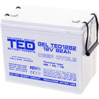 Baterie 80Ah Solara, UPS 12V 82Ah Acumulator Gel TED Electric TED003478