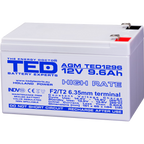 Baterie UPS 12V 9.6Ah F2 High Rate TED Electric TED003324