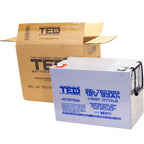 Baterie 90Ah Solara, UPS 12V 93Ah Acumulator Gel TED Electric TED003485