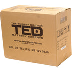 Baterie 90Ah Solara, UPS 12V 93Ah Acumulator Gel TED Electric TED003485