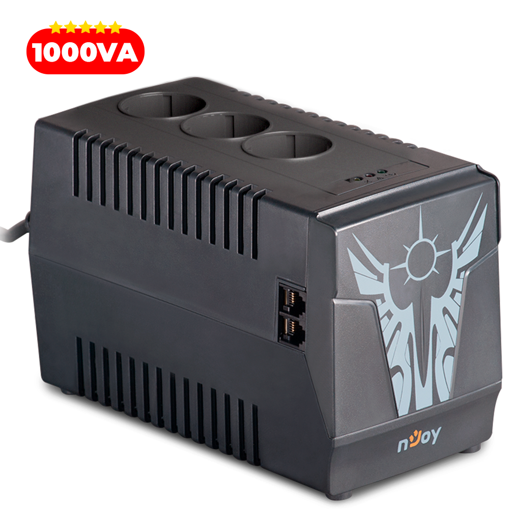 Stabilizator Tensiune AVR 1000VA 500W Regulator nJoy Paladin Imagine secundară a produsului