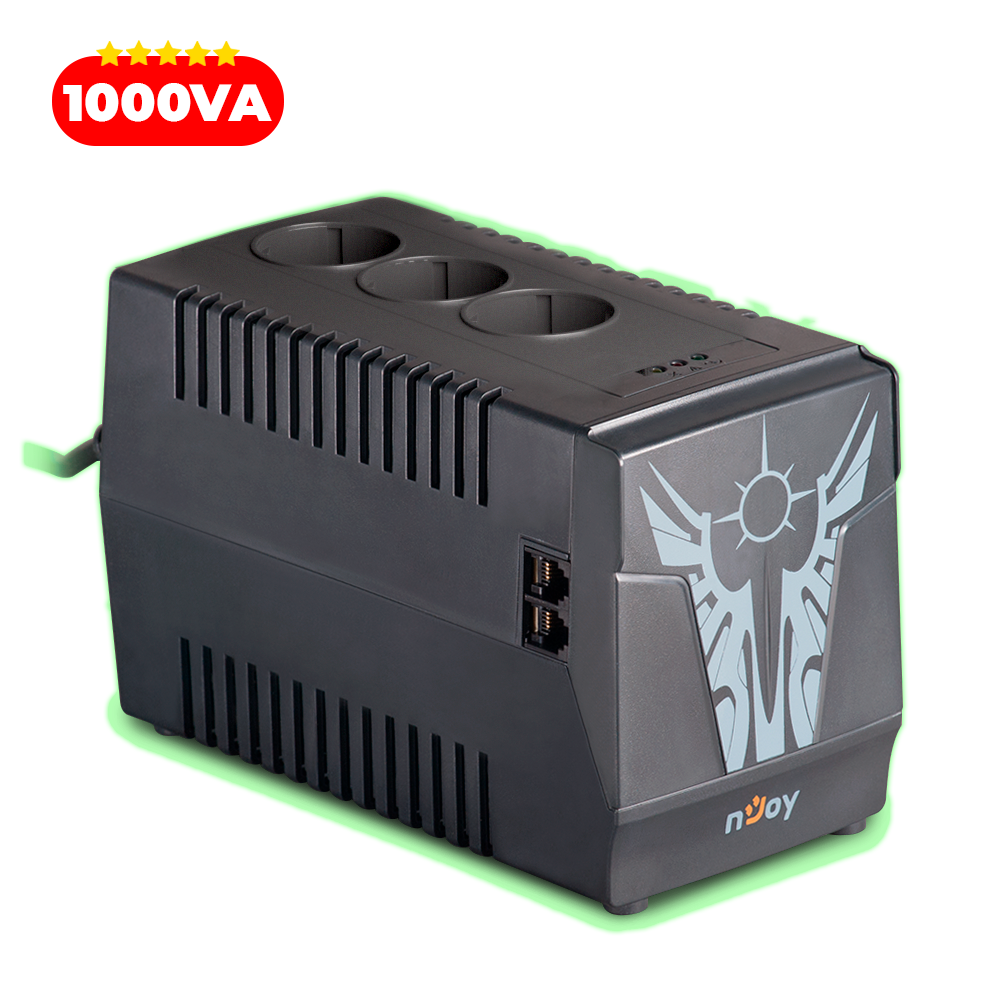 Regulator Stabilizator tensiune 1000VA 500W nJoy Paladin
