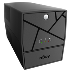 UPS 1500VA 900W pentru sisteme camere video supraveghere CCTV lateral stanga