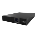 UPS Rackabil Smart 3000VA 2700W pentru servere online dubla conversie cu sinus pur nJoy Aster cu butoane