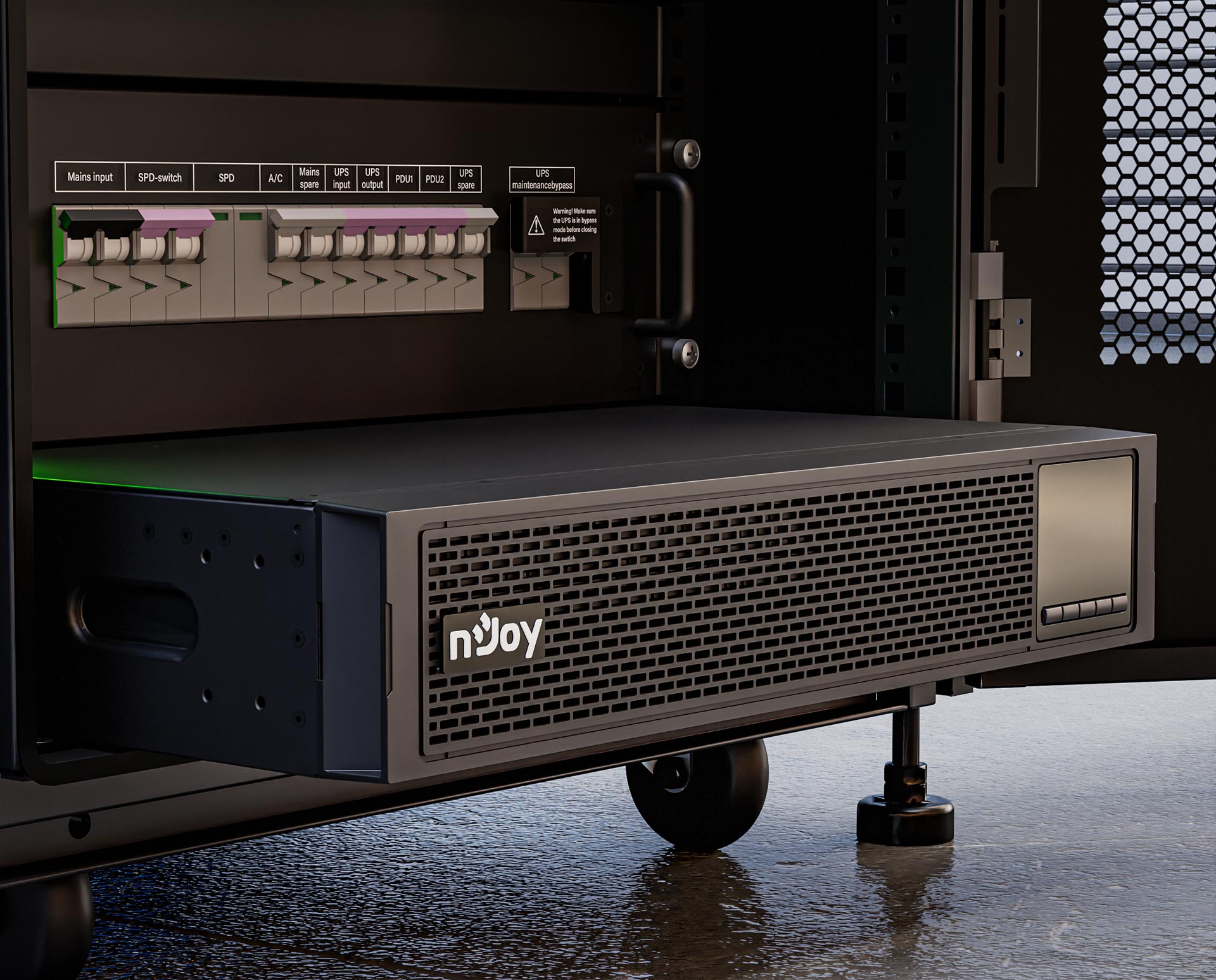 Micro Datacenter 3kW nJoy Forge MDC 3K-24U