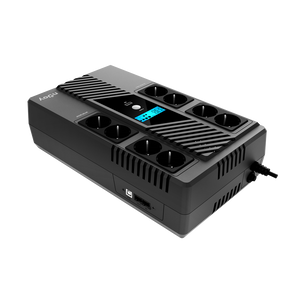 UPS 800VA 480W - Prelungitor pentru PC, Calculator, Laptop cu USB, 8 x Schuko, Token