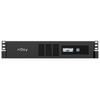 UPS Rackabil 2000VA 1200W pentru router, switch, nas nJoy code vedere din fata