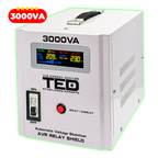 Regulator Stabilizator Tensiune 3000VA 1800W TED 000149