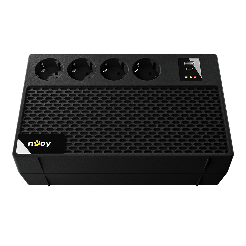UPS 650VA 360W - Prelungitor pentru Camere Supraveghere, Sistem Supraveghere, CCTV nJoy Renton